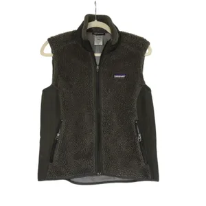 PATAGONIA Synchilla Classic Retro-X Fleece Vest Women M Green Outdoor Camping thumbnail 3