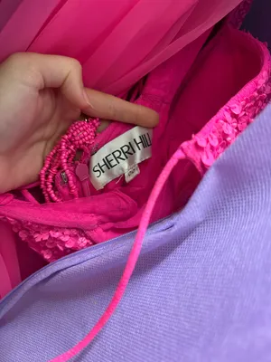 Sherri Hill Pink Prom Dress thumbnail 4