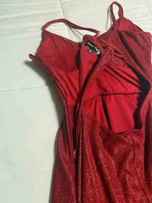 Crystal Doll Red dress thumbnail 4