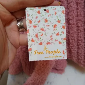 Free People Cloud Rib Oversize Scarf in Blush thumbnail 2