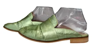 Free People Mule Size 36 US 6 At Ease Loafer Slip On Shoes Green Made‎ In Spain thumbnail 1