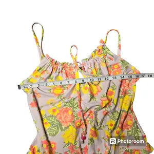 Aerie‎ Printed Ruffle Keyhole One Piece Floral Swimsuit thumbnail 5