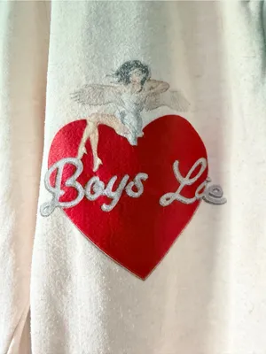 Boys Lie Peach/Tan Sweatpants. thumbnail 1
