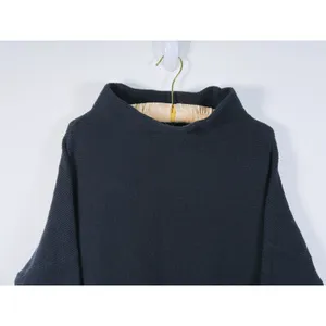 Free People Ottoman Slouchy Sweater Pullover Size M Black Oversized Lagen Fall thumbnail 6