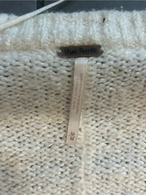Free People Brookside Tunic in Ivory thumbnail 4
