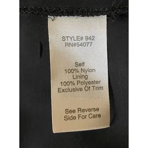 CAbi Date Night Black Lace Tunic Elegant Romantic Tank Style#942‎ S thumbnail 6