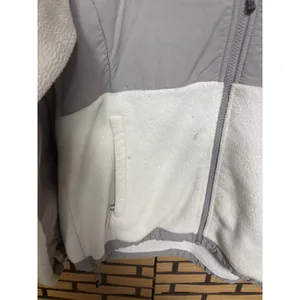 The North Face White Fleece Polartec Jacket Size‎ Medium thumbnail 5