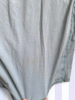 Lululemon Light Blue Gray Knot-Front Racerback Tank Top size small thumbnail 4