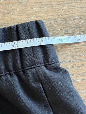 Figs Women’s Black Zamora Jogger Scrub Pants with Gray Drawstring Size Small thumbnail 9