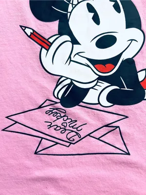 Woman Within X Disney Pink Short Sleeve Valentine's Day Minnie, size 2X thumbnail 4