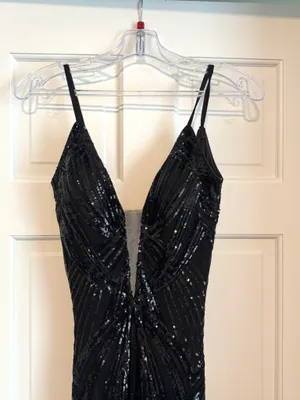 Prom Dress Jovani Black  thumbnail 6