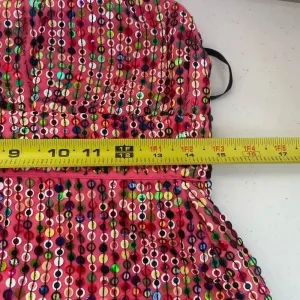 Revolve X by NBD Cocktail Pink‎ Sequin Dress GUC! Size Medium HTF! 0211 thumbnail 10