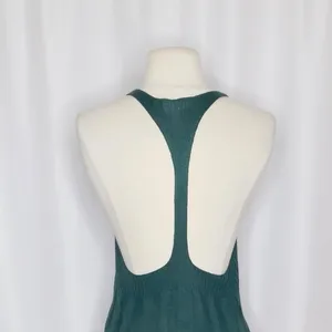 FREE PEOPLE Intimately Switch It Up‎ Tank Cami Green Balsam Ribbed Knit Large thumbnail 10