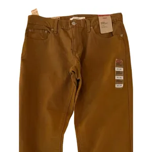Levis Pants Womens Size 29 Brown Mid Rise Straight Twill Cotton 5 Pocket NWT thumbnail 16
