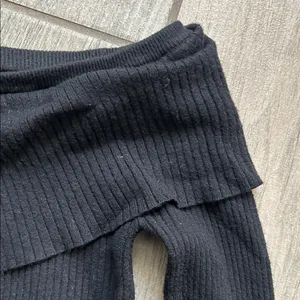 Honey Punch Black Ribbed Knitwear thumbnail 3