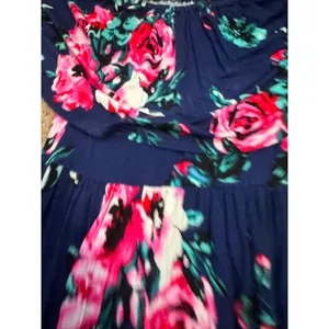 Floral‎ Dress Off the Shoulder Maxi Dress – XS thumbnail 4