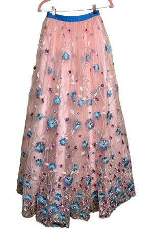 2 Cute By‎ J Micheals Long Floor Length High Waist Formal Prom Skirt Size 2 thumbnail 1