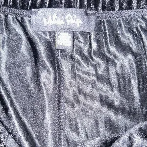 Melissa Paige Size M Black Velour Lounge Pants thumbnail 4