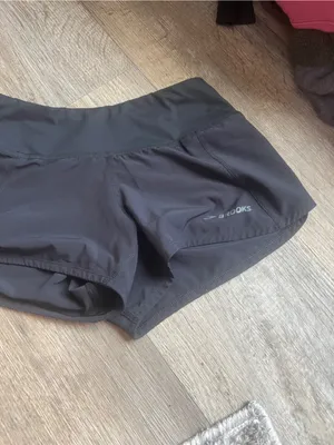 Brooks Women's Black Athletic Running Shorts thumbnail 2