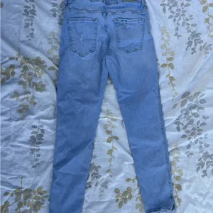 Zara Blue Skinny Jeans Sleek Fit thumbnail 4