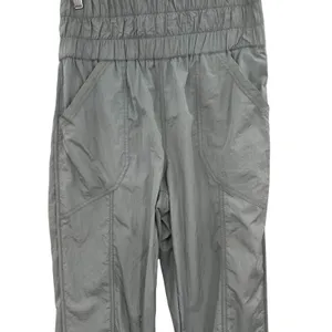 Free‎ People Movement Way Home Joggers Pants Nylon Windbreaker Gray Size Small thumbnail 5
