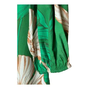 MISA Los Angeles Dress‎ Women Medium Green Cartagena Floral Cutout Nina Mini thumbnail 6