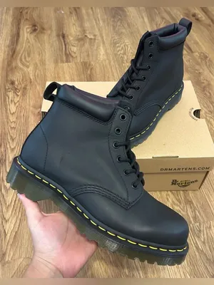 DR MARTENS 939 Ben black leather lace up boots shoes women’s 9 new thumbnail 1