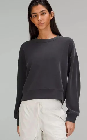 Lululemon Softstreme Perfectly Oversized Crew Plum thumbnail 1
