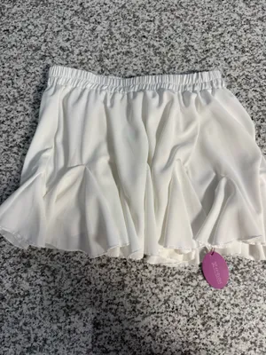 White Mini Skirt Size M thumbnail 2