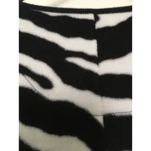 Nick & Nora Adult Unisex Zebra Print Footed Onsies Pajamas Size M Black White thumbnail 9