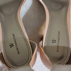 Worthington Satin pink embellished heels thumbnail 9