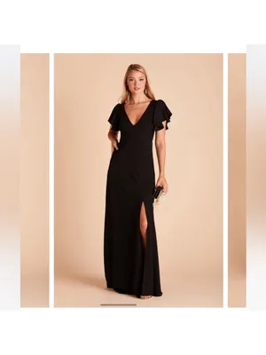 Birdy Grey Hannah Black Maxi Length Dress Size Small thumbnail 4