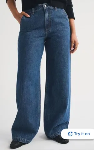 Abercrombie High-Rise Curve Love Jeans thumbnail 1