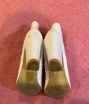 SheIn Mini White Booties thumbnail 7