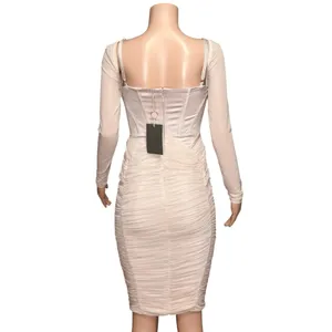 HOUSE OF CB Freyja Dress, Pale Pink, Small (Plus) thumbnail 7