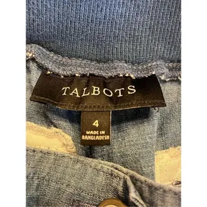 Talbots Blue Jean Capri size 4 (2580)￼ thumbnail 4