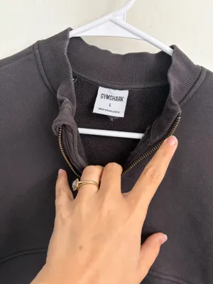 Gymshark Quarter Zip Women’s Sweatshirt thumbnail 4