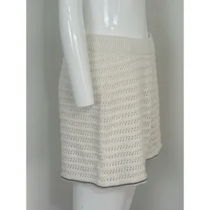 Wild Fable Women’s High Waist Crochet Knit Shorts Beach Cover Up Summer Resortwear Size M thumbnail 2