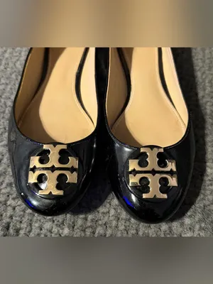 Tory Burch Claire Patent Leather Ballet Flats Size-7.5 thumbnail 6
