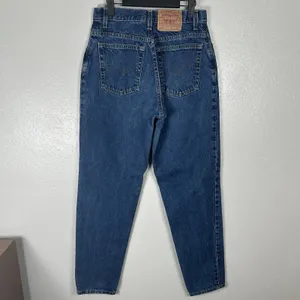 Vintage Levis 550 Jeans Womens 12Long Relaxed‎ Fit Tapered Leg Medium Wash Y2K thumbnail 3