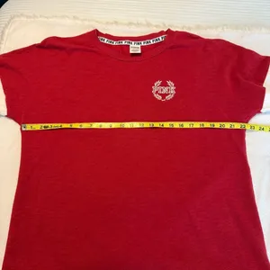 Pink Victoria’s Secret Long Sleeve Color Block Shirt Women’s Size Large thumbnail 7