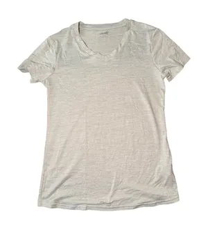 AVIA Womens Light Green V Neck Short Sleeve T Shirt Athletic‎ Top Size Small thumbnail 1