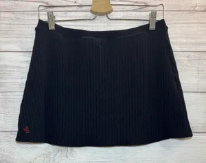 Vtg. Polo Ralph Lauren Navy Blue SKIRT Made in USA SIZE M thumbnail 1