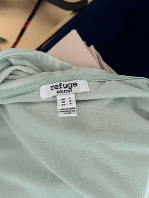 Refuge mint green velvet set thumbnail 5