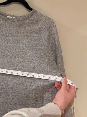 GAP Gray Crewneck Sweater Dress thumbnail 4