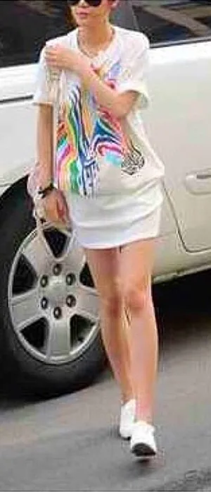 Urban Casual Zebra Dress with Pockets thumbnail 1