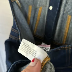 Future Collective dress Alani Noelle halter mini dark denim open back 2 NEW thumbnail 8