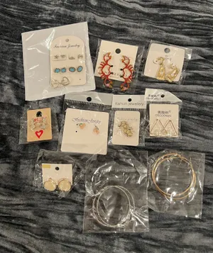 10 Piece Statement Earrings Set thumbnail 1