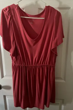 Isabel Maternity by Ingrid & Isabel soft orange Maternity Top XL thumbnail 1