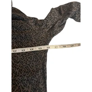 Merona Women's Grey & Black Turtle Neck Long Sleeve Top thumbnail 4